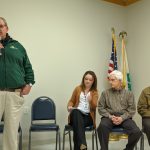 IMG_20191028_100711: Commission Chairman Mark Klose addresses the township leaders and residents.