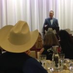 Lt. Gov. Brent Sanford.: Was the keynote speaker during the North Dakota Cowboy Hall of Fame East Meets West banquet in Fargo.