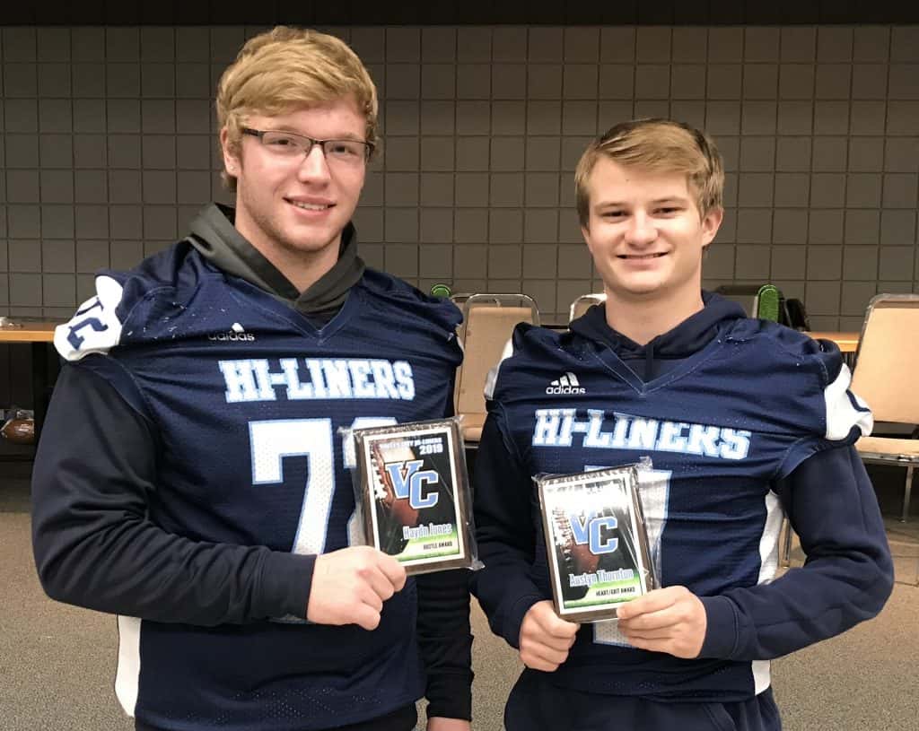 HiLiner Football Hands Out Year End Awards News Dakota