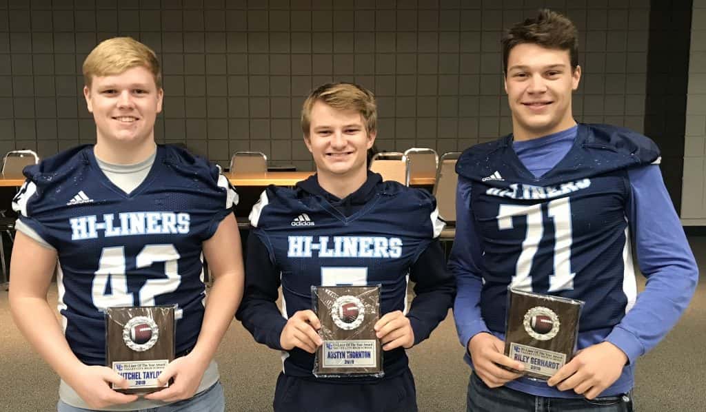 HiLiner Football Hands Out Year End Awards News Dakota