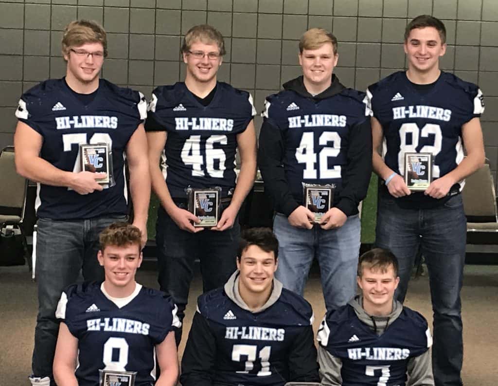 HiLiner Football Hands Out Year End Awards News Dakota