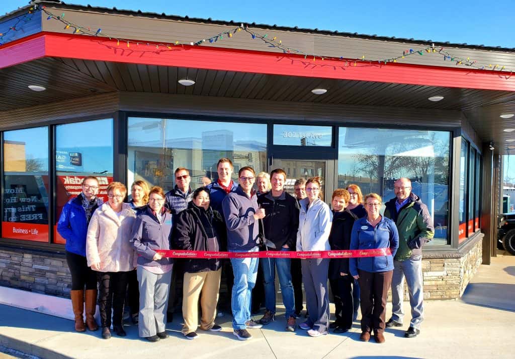 Nick Bruns Nodak Insurance Hosts Ribbon Cutting News