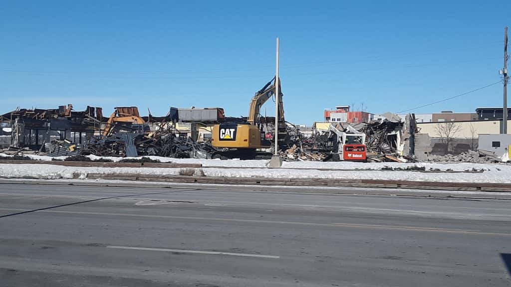 Downtown Fargo McDonalds Torn Down Today | News Dakota