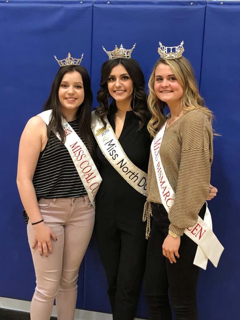 Miss North Dakota Visits Napoleon, Two Title Holders News Dakota