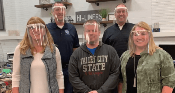 face-shields