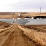 JJJ_5882r: 2020 over the road flooding in Stutsman County. Photo: Rick Bohn