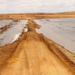 JJJ_5872r: 2020 over the road flooding in Stutsman County. Photo: Rick Bohn