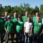 Foster-County-Team-2020: The Foster County team takes first in the junior division of the state 4-H land judging contest. Pictured are (front row from left) Brekka Kuss, Maddyx Davis, Kenleigh Hinrichs, Cyrena Kuss and Cally Hansen and (back row from left) Ashley Lindberg, Abby Lee, Molly Hansen, London Davis and Kelsey Johnson. (NDSU photo)