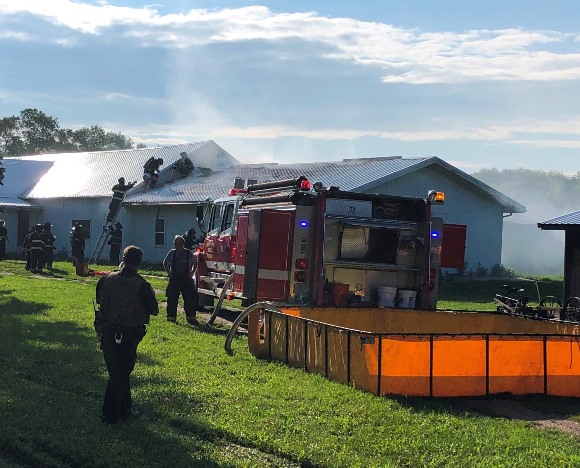 No Injuries Reported in Fire South of Valley City | News Dakota