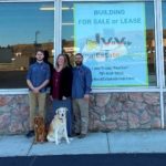 Handy Home & Hardware: L to R; Manager Joel Gortmaker and owners Megan and Tony Zarbano.