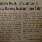 1965 Cross Burning KOVC: 1965 Cross Burning KOVC