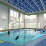 Pool Rendering: Photo: Anne Carlsen Center