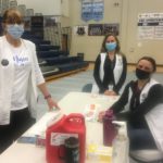 Vaccine Clinic Two: Theresa Will, RN, CCHD director and Incident Command Coordinator, along with Kristen Bear, RN and Amanda Nielson, RN were part of the team giving vaccinations at the mass vaccination clinic held Wednesday, February 24 at the HAC.