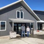 Hefty Seed: L to R; Sales Agronomist Kody Amann and Chantel Mertz