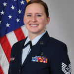 Anderson: Tech. Sgt. Kally Anderson, 119th Medical Group, is the 2020 North Dakota Air National Guard non-commissioned officer of the year. (U.S. Air National Guard photo by Chief Master Sgt. David H. Lipp/released)