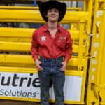 tyler-villareal-br-champ-hs-rodeo-ndws-2021-768x1024: Tyler Villareal celebrated his sixteenth birthday with a bull riding win at the second annual Battle of the Border High School Rodeo. The Foxholm, N.D. man celebrated his birthday on March 12.