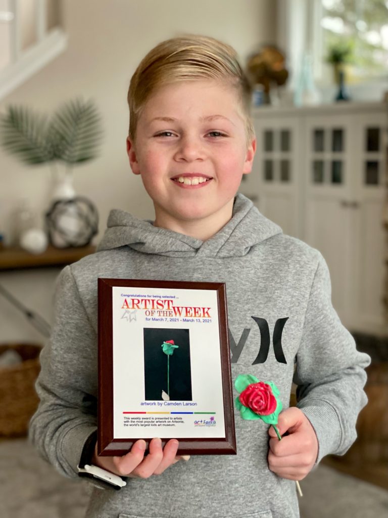 Jefferson Elementary Student Wins Online Art Competition - Vimarsana News
