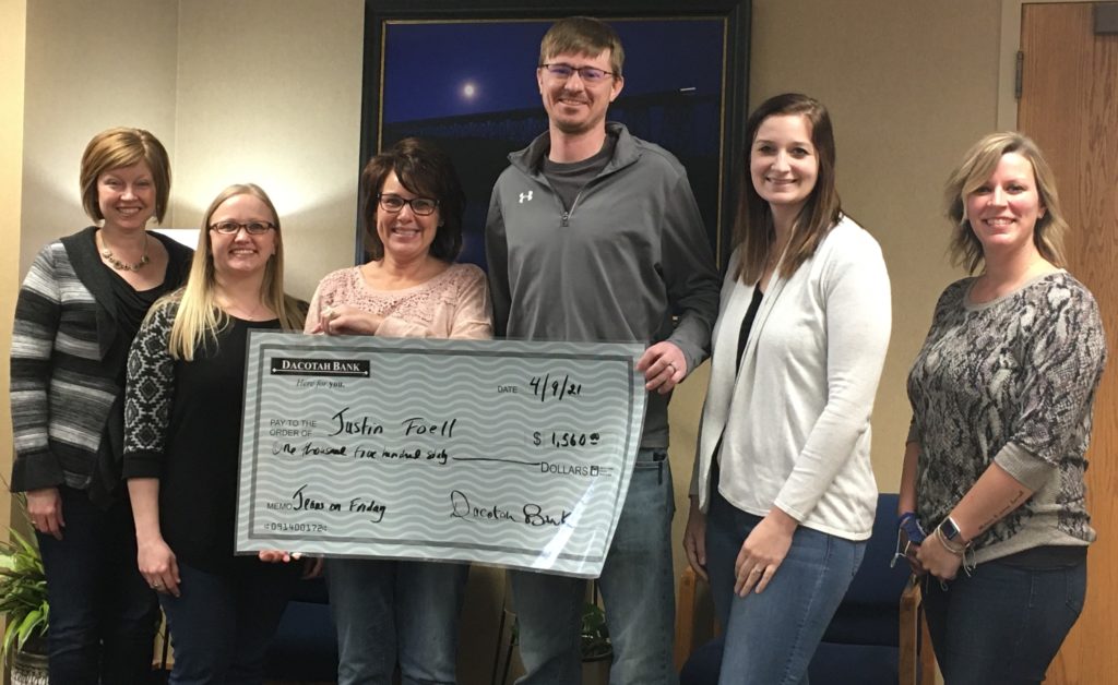 Dacotah Bank Raises Money For Justin Foell News Dakota