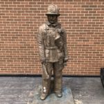 Fireman statue