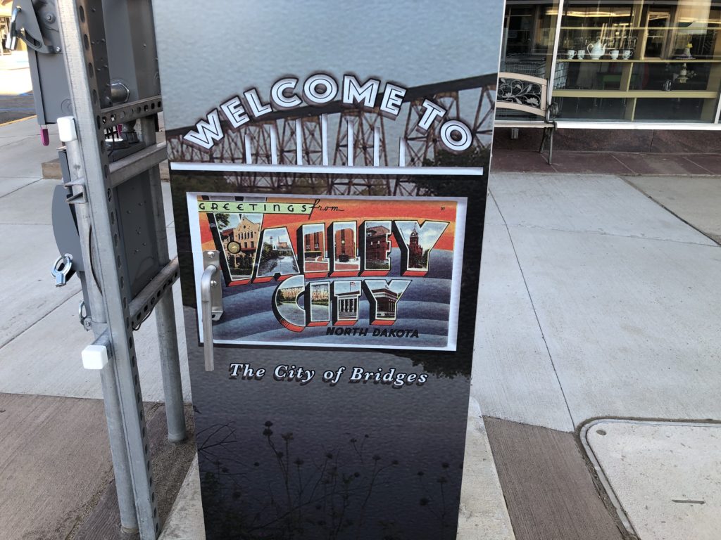 Artwork on Display on Electrical Boxes in Valley City - Vimarsana News