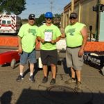 Lloyd Miller Award Winner: Left to Right: Director – Scott Miller, Winner Conner Remick and Assistant Director – Wes King.