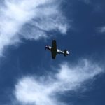 Toby McPherson: P-51 Mustang flyover