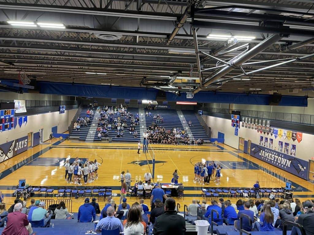 Blue Jays Fall in Four Sets to St. Mary's - Vimarsana News