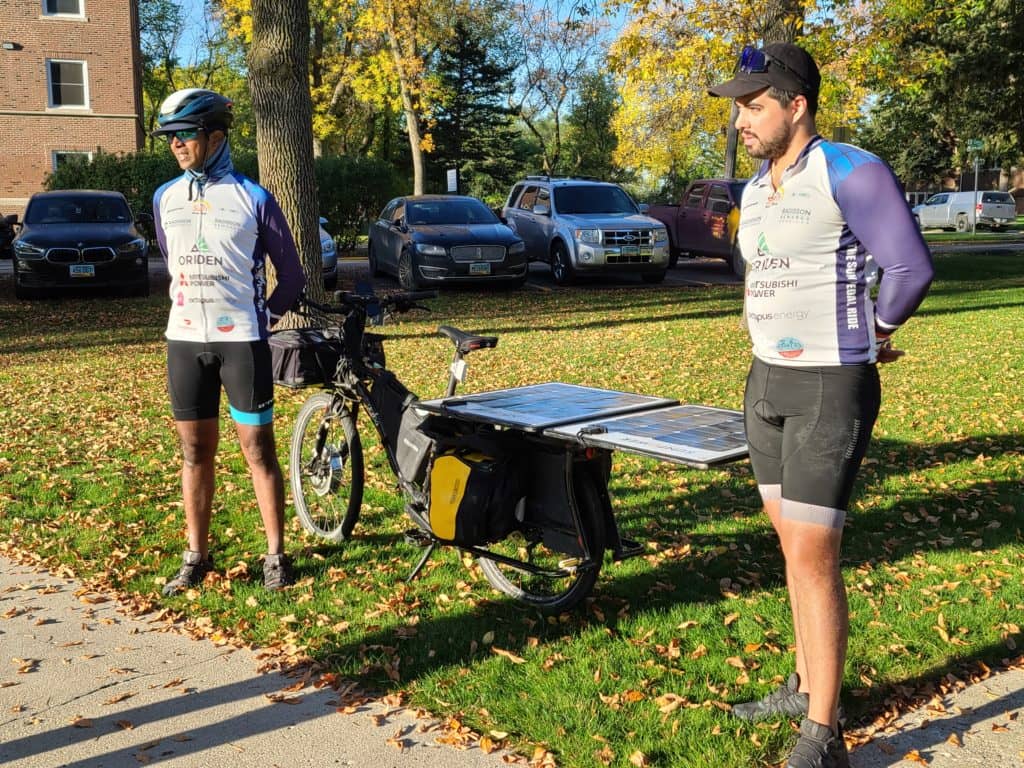 SunPedal Ride Brings Solar Bike Through Jamestown - Vimarsana News
