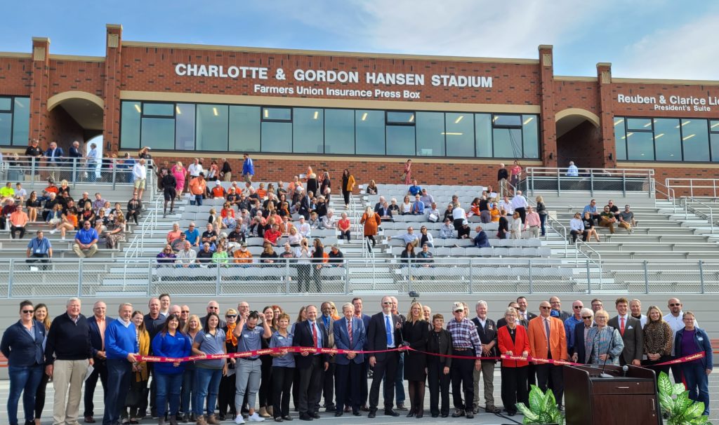 New Charlotte & Gordon Hansen Stadium Celebrated Friday - Vimarsana News