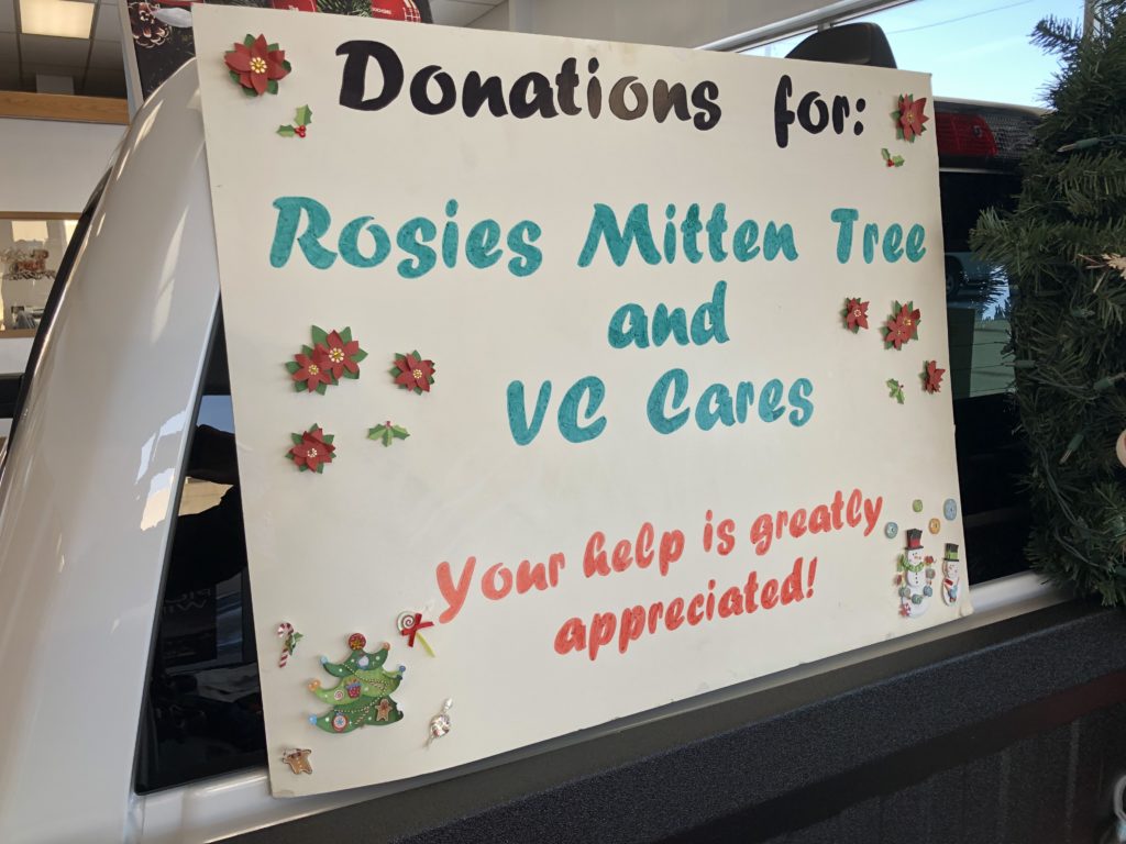Jim Nelson Thankful For Donation To Mitten Tree - Vimarsana News