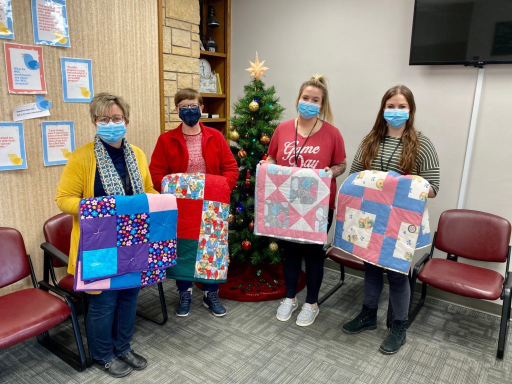 City County Health Receive Quilts From Our Savior's Lutheran Church - Vimarsana News