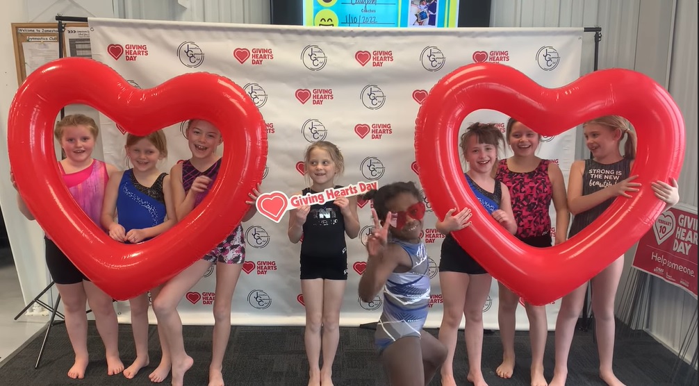 Giving Hearts Day Spotlight: Jamestown Gymnastics Club - Vimarsana News