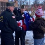 Flagpole Dedication.