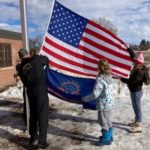 Flagpole Dedication.