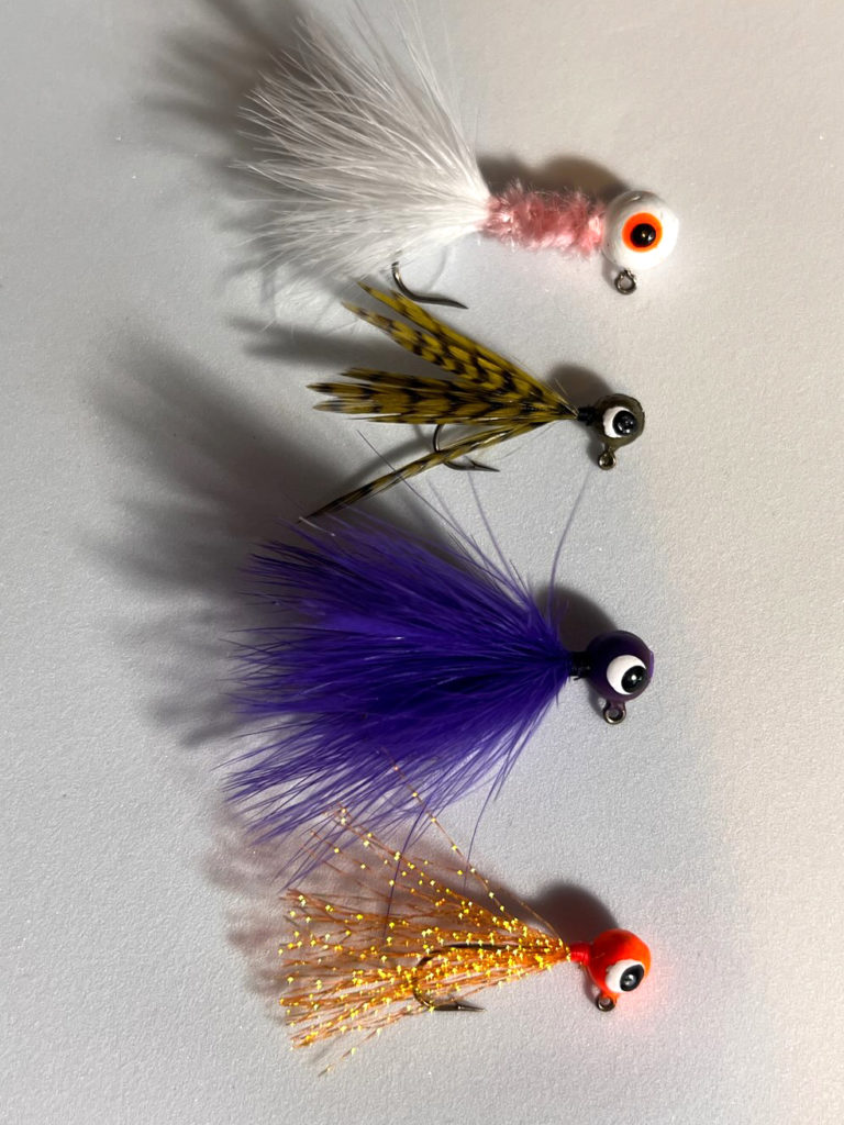 how to tie crappie jigs 1/64 oz 