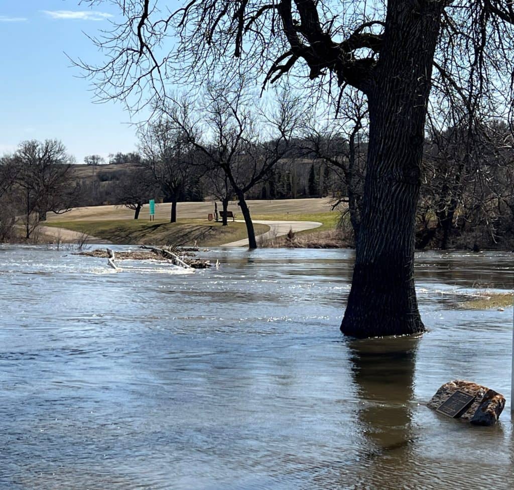 Sheyenne River Crests In Valley City; River Slowly Receding News Dakota