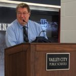 Tom Vanorny: Retiring after 44 years as a busniness manager. Three with the Valley City School District. Earlier he served as the business manager for the Oakes School District.