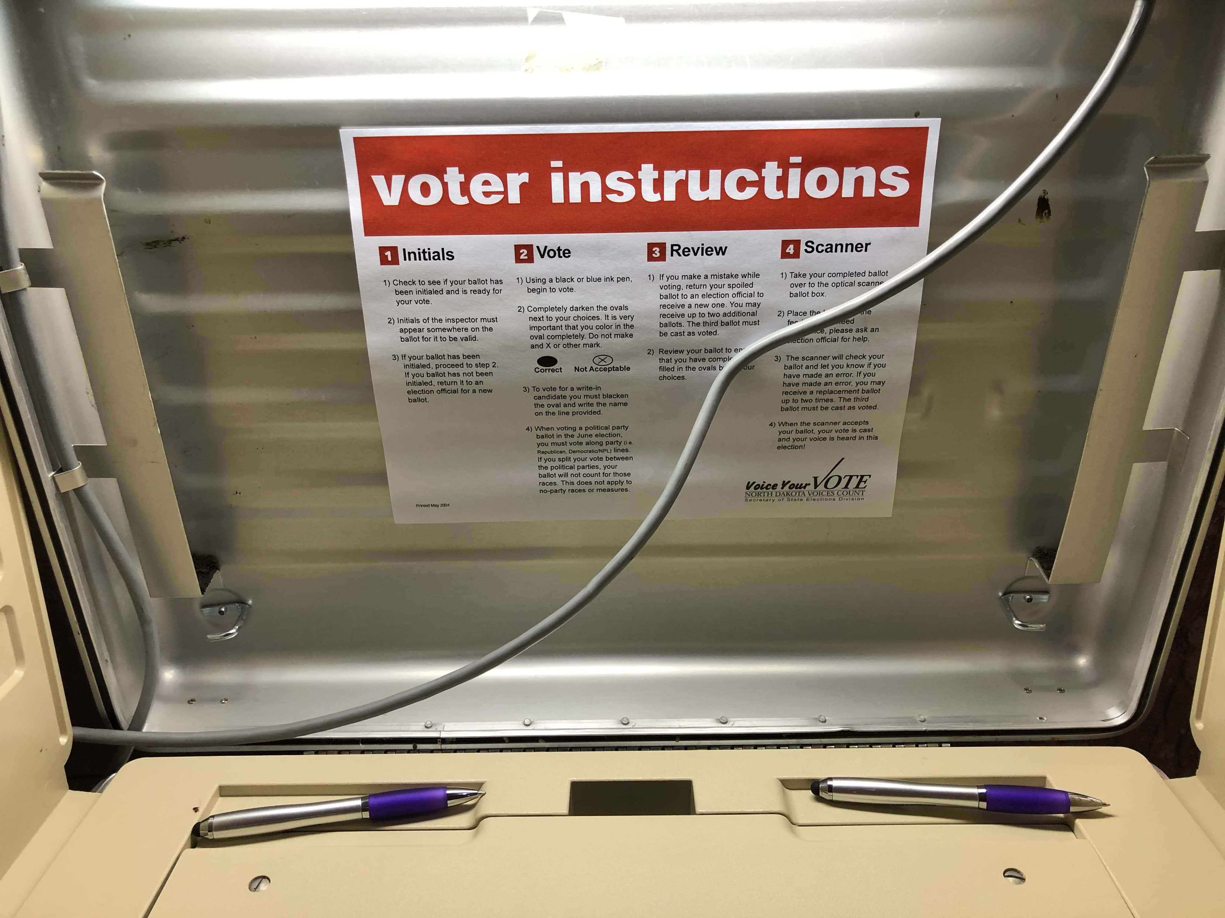 Initiated Measure To Change North Dakota Election Laws News Dakota