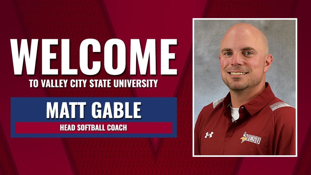 VCSU Softball Names Matt Gable New Head Coach - Vimarsana News