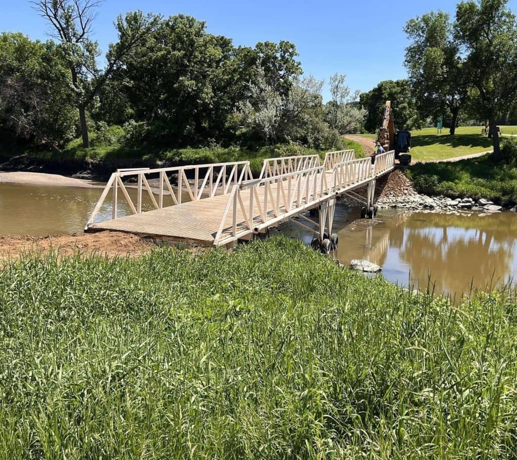 Golfers, The Bjornson's Bridge Is Back News Dakota