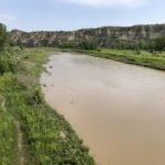 Little Missouri River: West of Medora.