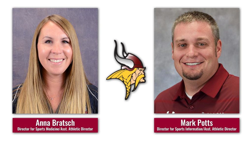 VCSU Names Bratsch and Potts Assistant Athletic Directors - Vimarsana News