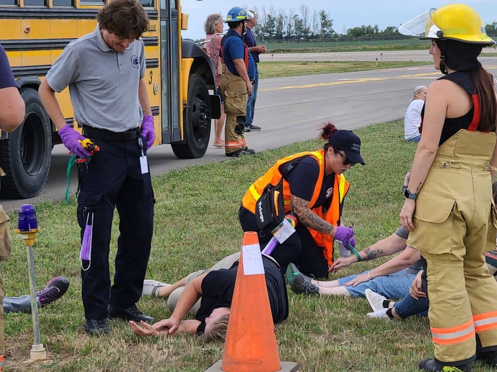 Emergency Services Participate in High Casualty Simulation - Vimarsana News