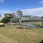 Hoop House: Under Construction.