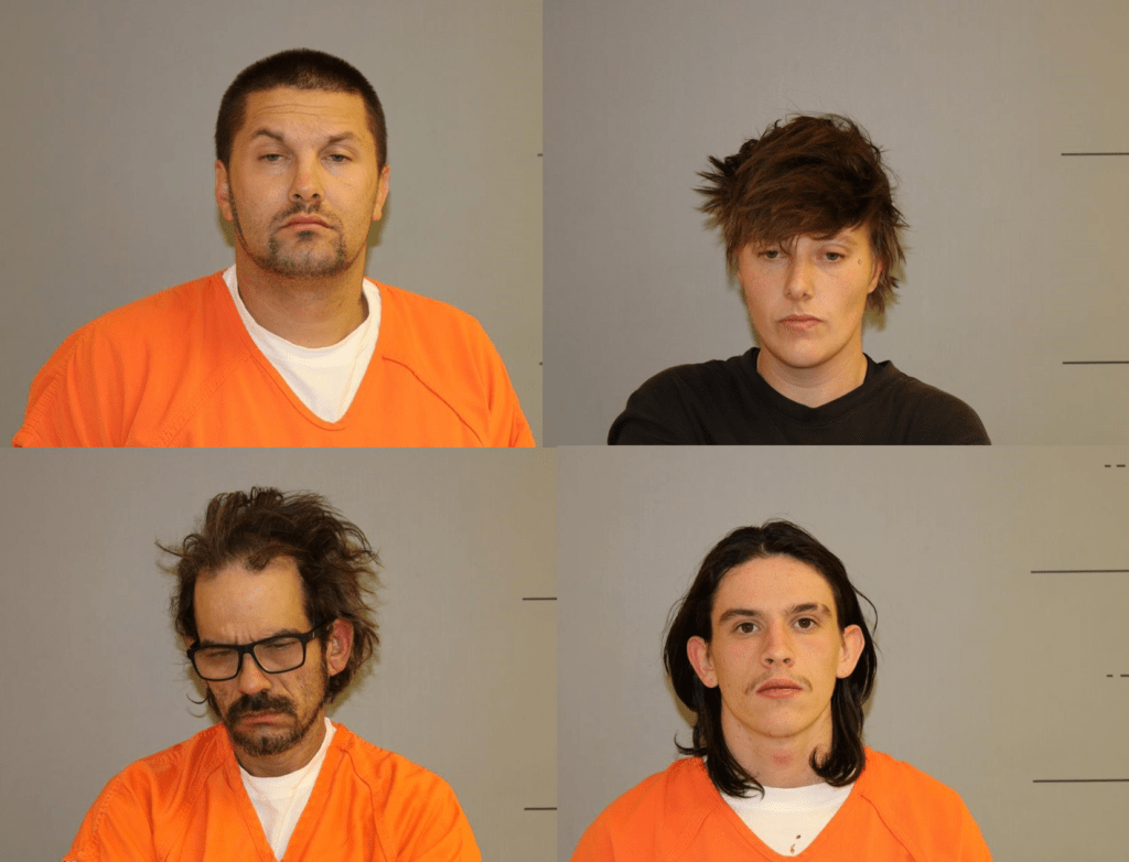 Four Arrested After High Risk Traffic Stop, Search Monday - Vimarsana News