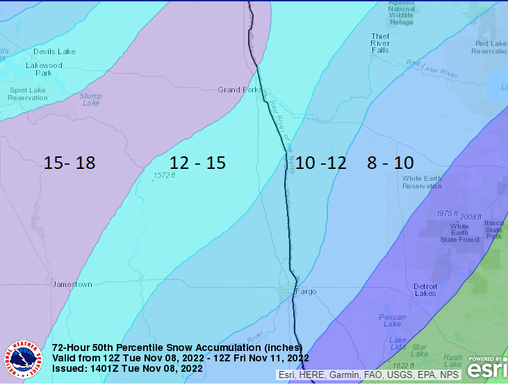 Upated Winter Storm Advisory News Dakota 1044