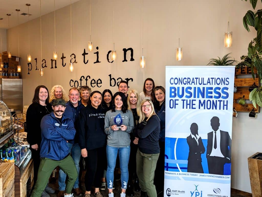 Plantation Coffee Bar Receives Business of the Month Award - Vimarsana News