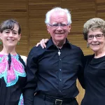 Myron Sommerfeld family: L to R; Bonnie, Myron, and Jenneice.