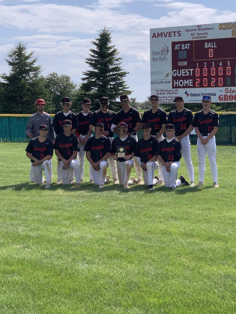 Carrington Post 25 Wins Third Consecutive District Championship - Vimarsana News