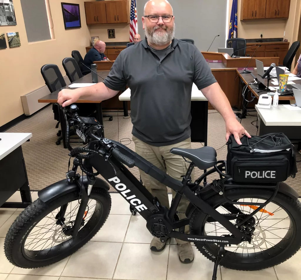 Valley City Has a Police Patrol Bike - Vimarsana News